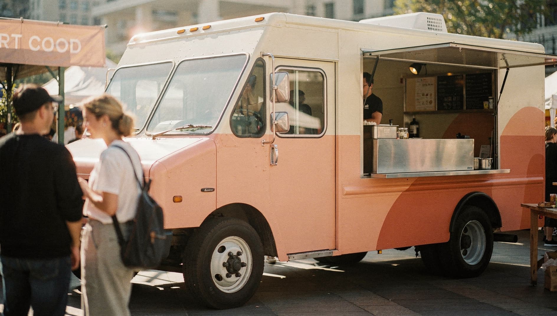 Food truck wraps